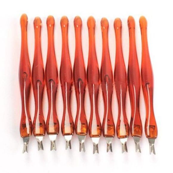 10pcs Stainless Steel Cuticle Trimmer / Pusher Nail Art Fork ~ NEW!!! - Picture 4 of 4